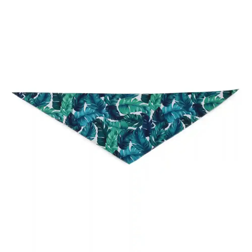15buttons Tropical Leaf Bandana for Dogs