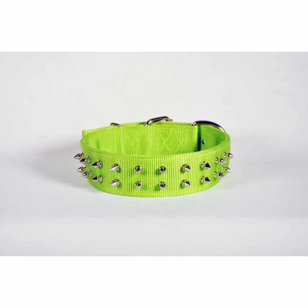 18'' PET COLLAR - YELLOW SPIKE