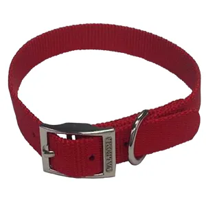 18" RED-COLLAR 1 3/4" DOUBLE LAYER