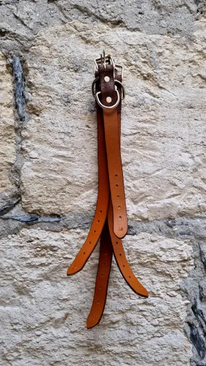 26'' LEATHER COLLAR FOR DOGS