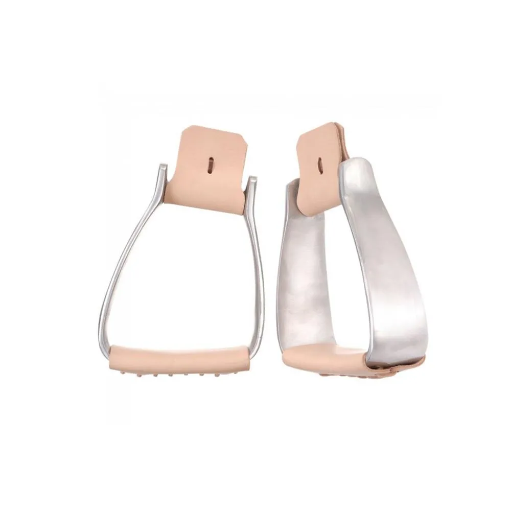 Aluminum Angled Roper Stirrups