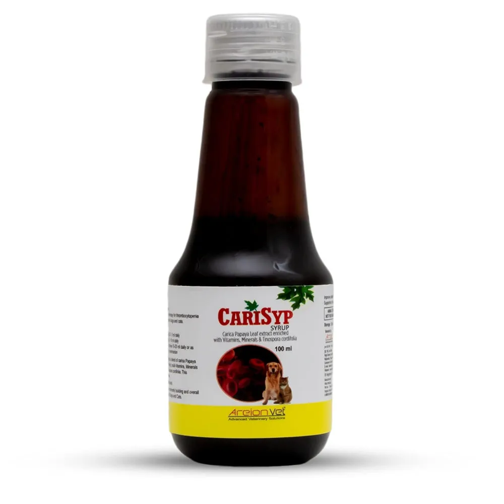 Areion Vet Carisyp 100ml for Dogs and Cats