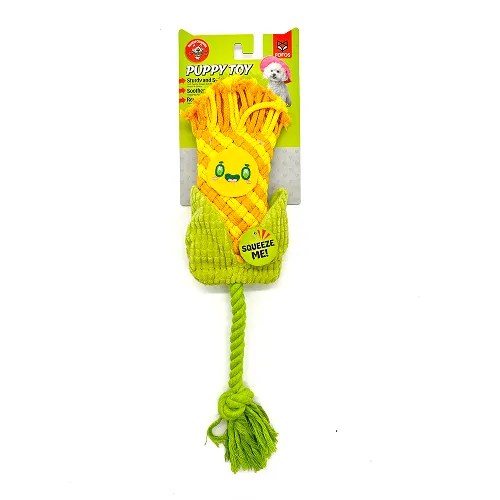 Barkbutler x Fofos Dental Corn Toy for Dogs