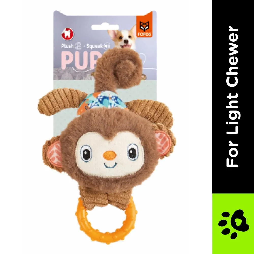 Barkbutler x Fofos Puppy Monkey Toy for Dogs
