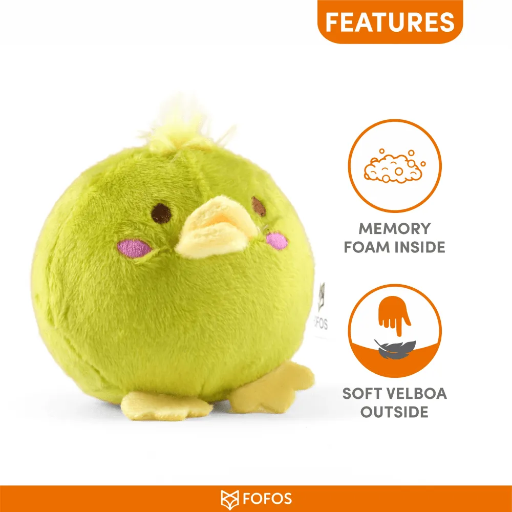 Barkbutler x Fofos Slow Rising Animal Toy Set for Dogs (Green)