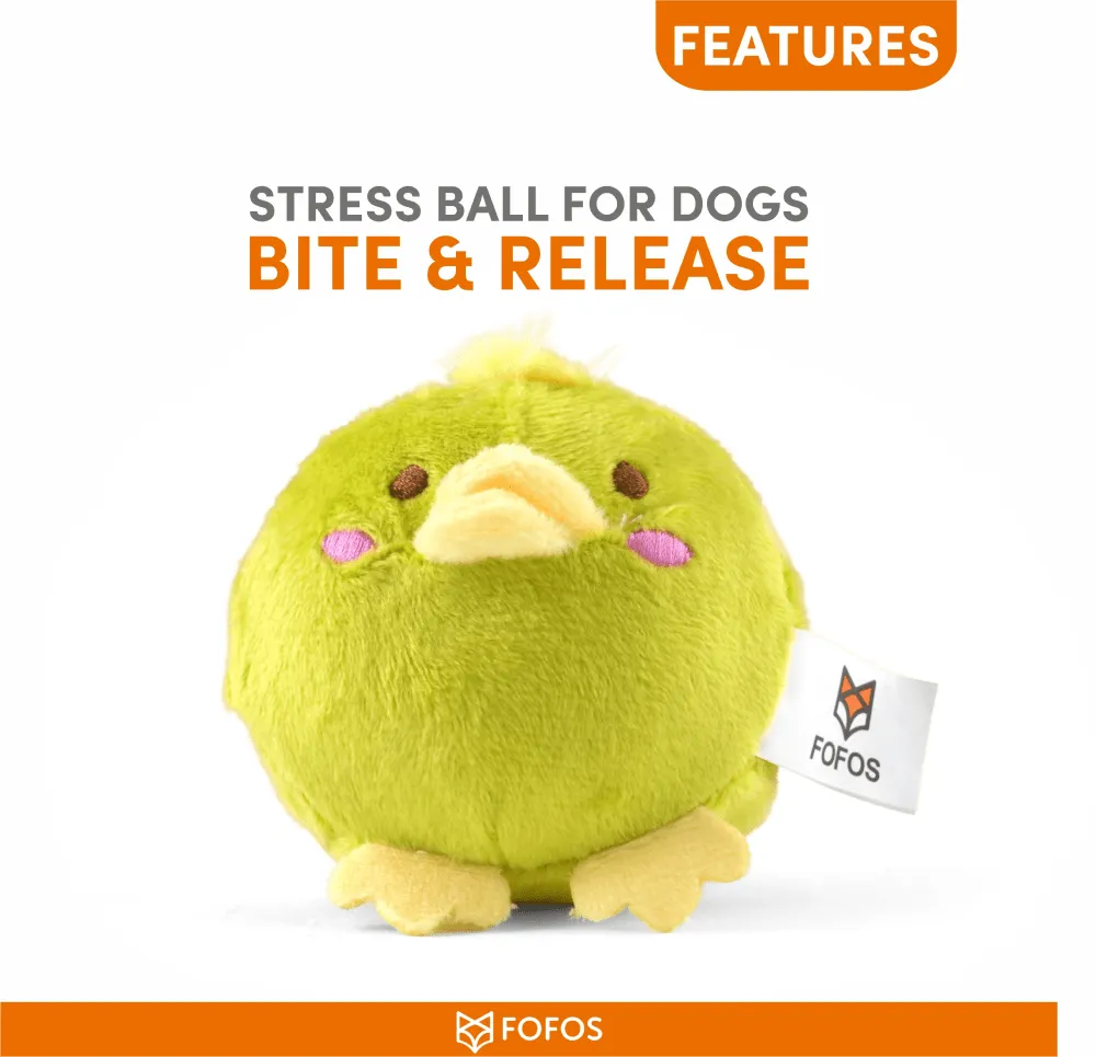 Barkbutler x Fofos Slow Rising Animal Toy Set for Dogs (Green)