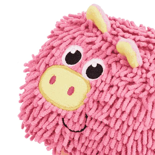 Barkbutler x Fofos Tough Pig Chew Toy for Dogs