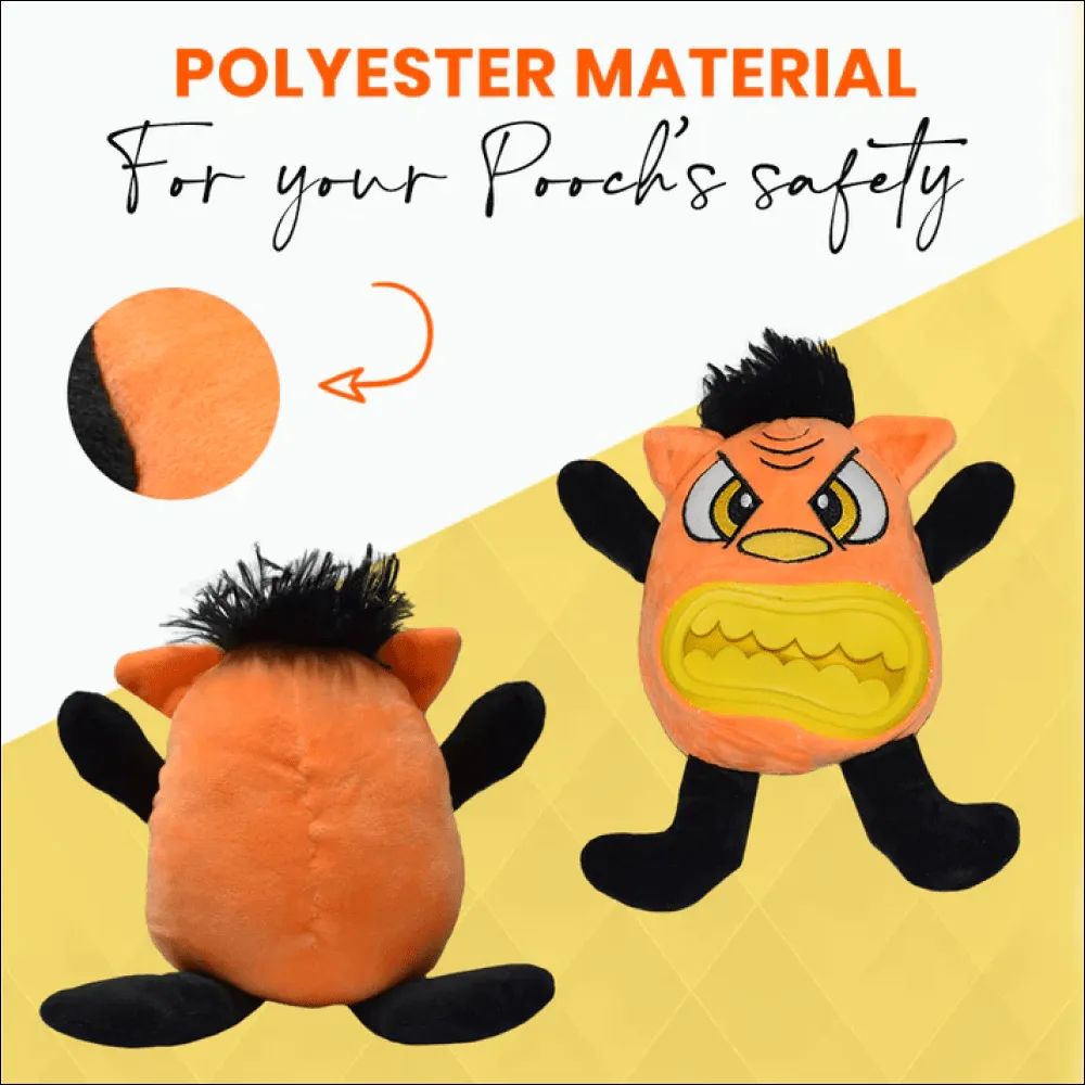 Basil Treat Monster Plush Toy for Dogs and Cats