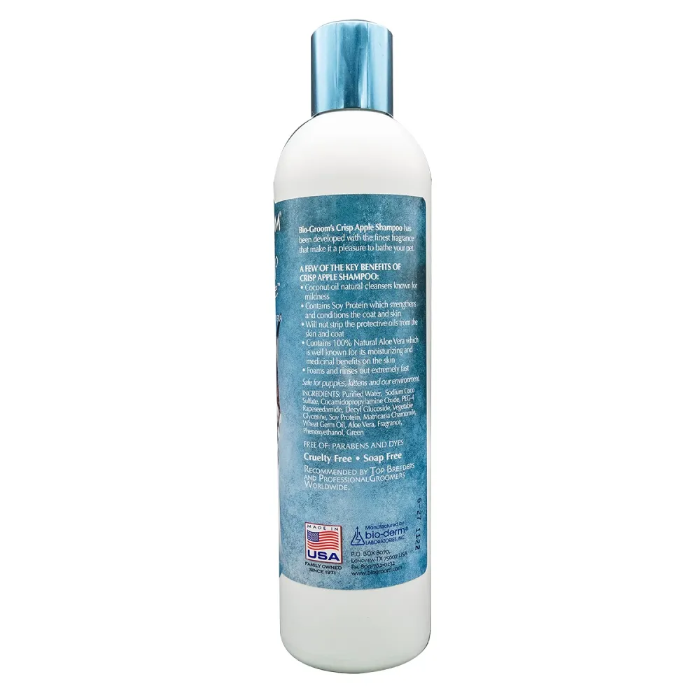 Bio Groom Natural Scents Crisp Apple Shampoo for Dogs and Cats