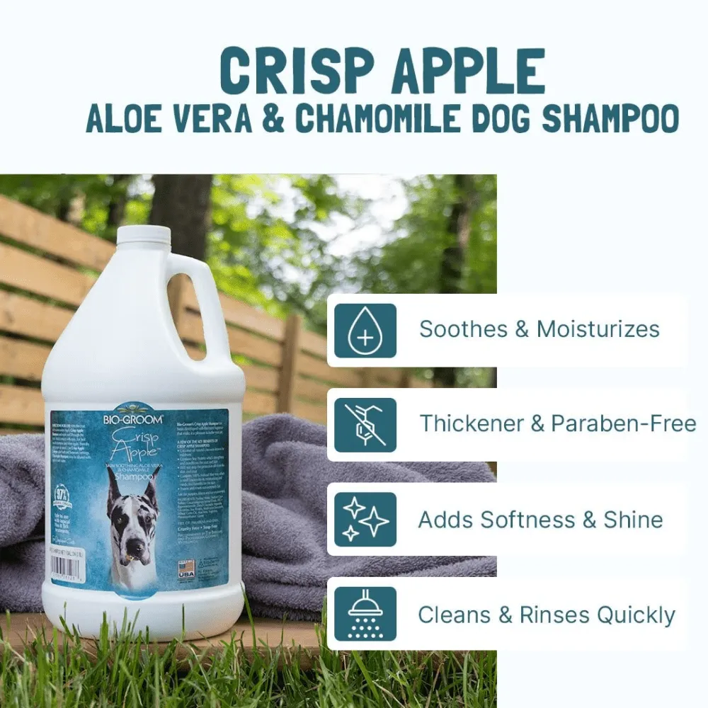 Bio Groom Natural Scents Crisp Apple Shampoo for Dogs and Cats