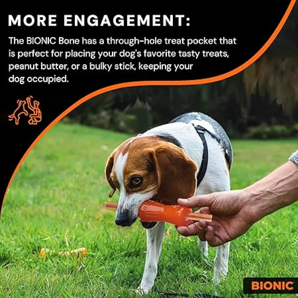 Bionic Urban Stick Toy for Dogs (Orange)