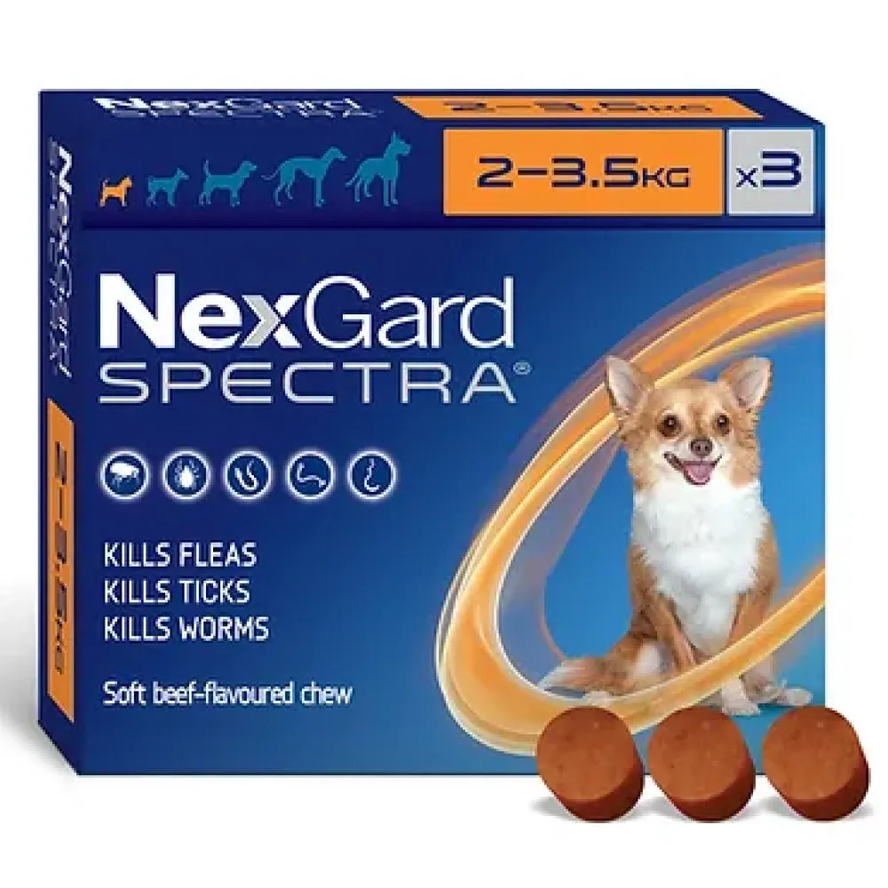 Boehringer Ingelheim Nexgard Spectra Tablet (2 to 3.5kg) for Dogs