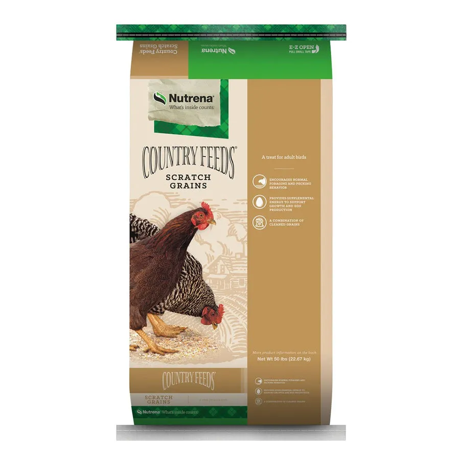 CF SCRATCH GRAINS 50 LBS - NUTRENA