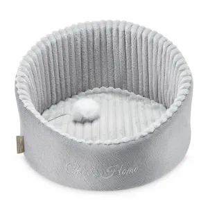 Chloe's Home Neapol Bed for Dogs and Cats (Grey)