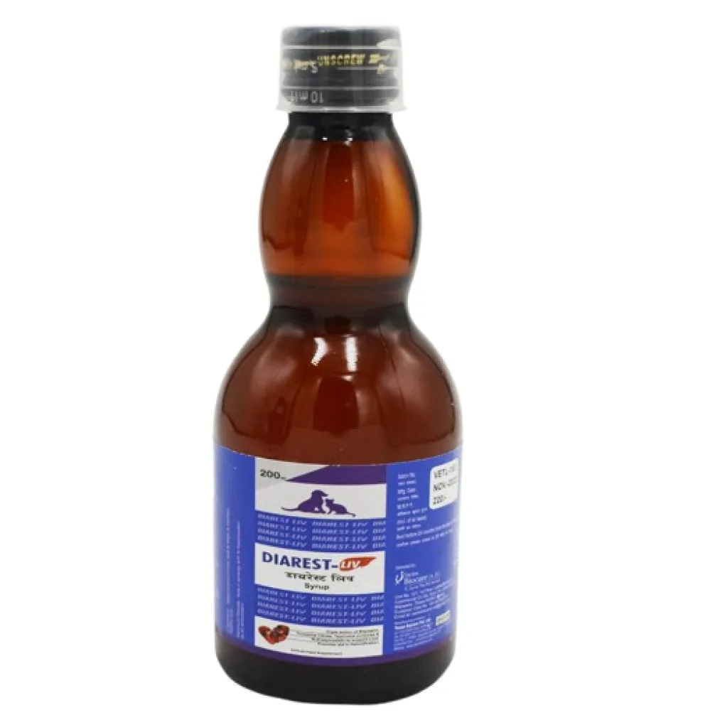 Corise Diarest Liv Syrup for Dogs and Cats