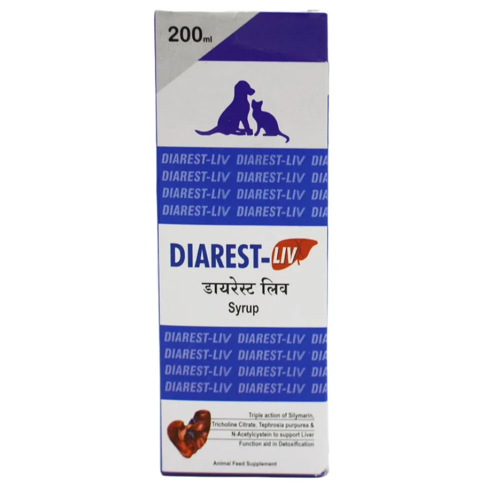 Corise Diarest Liv Syrup for Dogs and Cats