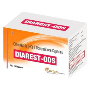 Corsie Diarest ODS Capsules (domperidone & omeprazole) for Dogs