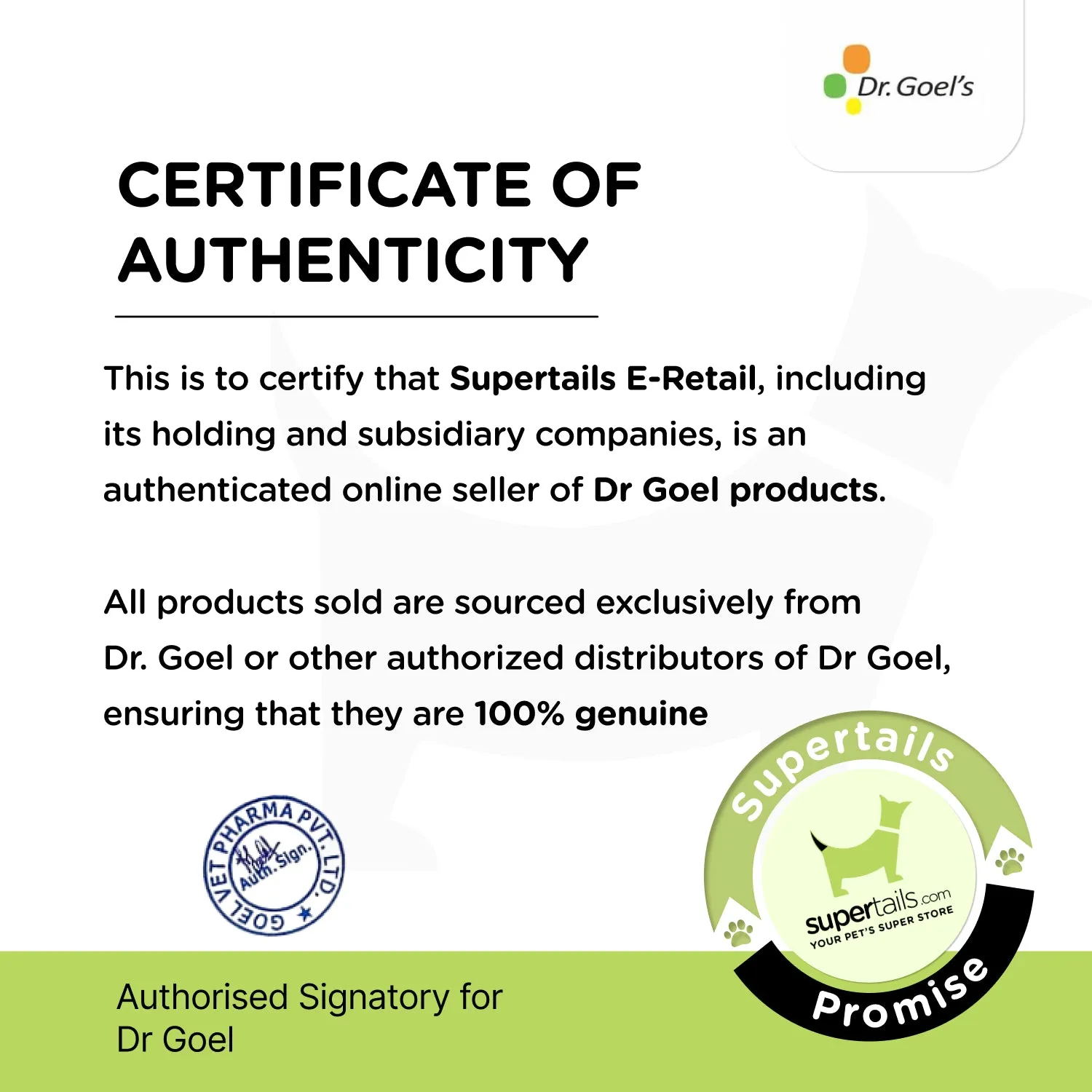 Dr Goel's Diafine Drops for Dogs and Cats (20ml)