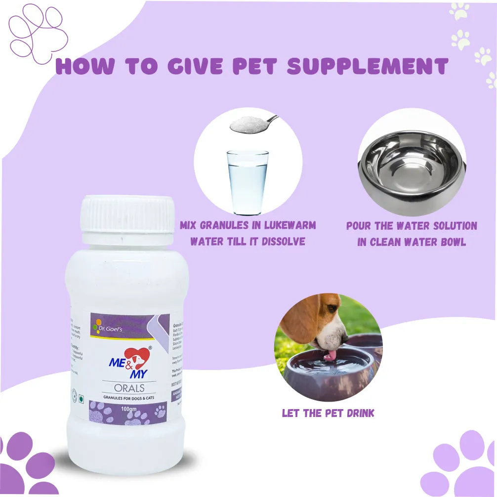 Dr Goel's Me & My Oral Supplements for Dogs and Cats