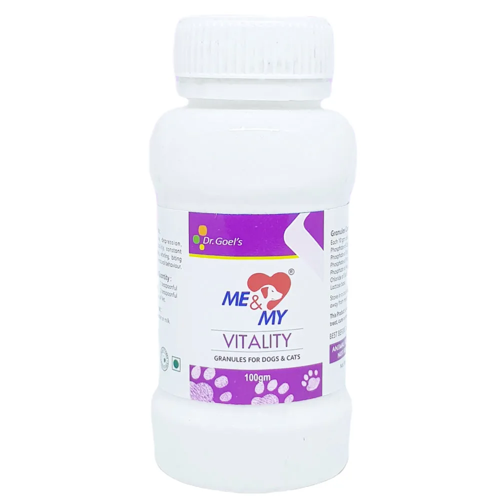 Dr Goel's Me & My Vitality Supplements for Dogs and Cats