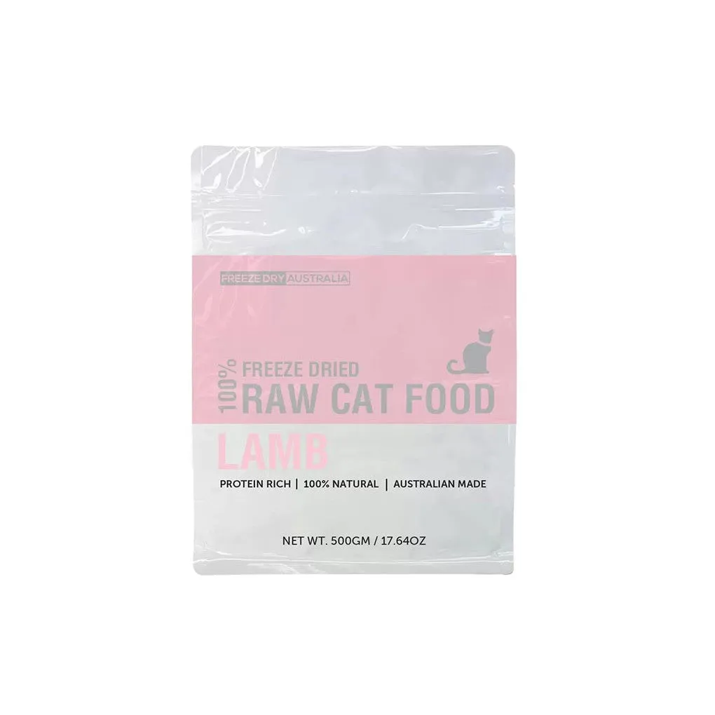 Freeze Dry Australia Freeze Dried Natural Raw Cat Food Lamb 25g