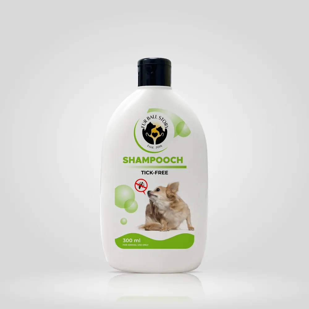 FurBall Story Shampooch Tick Free Shampoo for Dogs