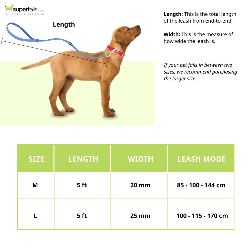 Furry & Co Bold Harness, Collar and Leash for Dogs Combo (Coral Red)