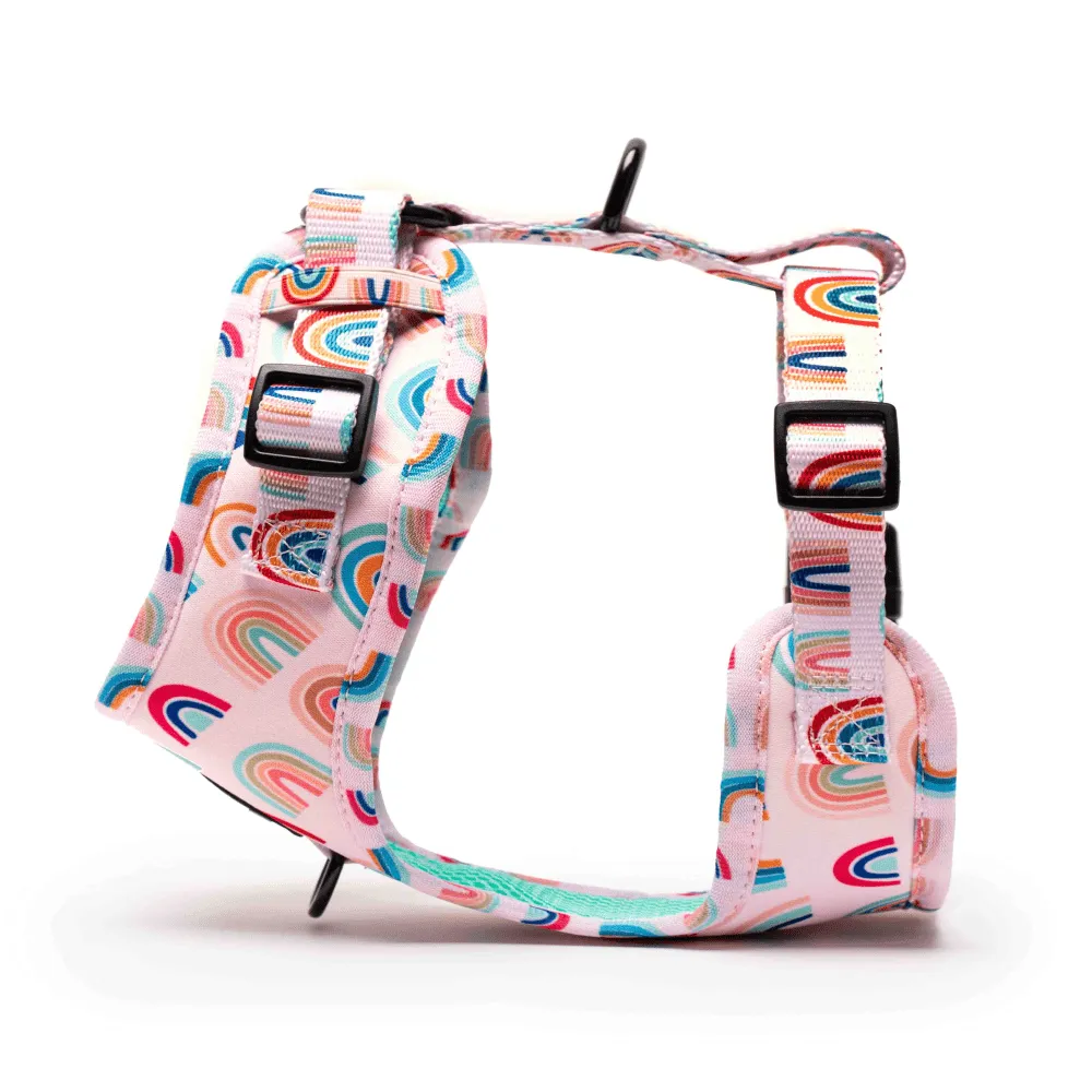 Furry & Co Raining Rainbow No Pull Harness for Dogs