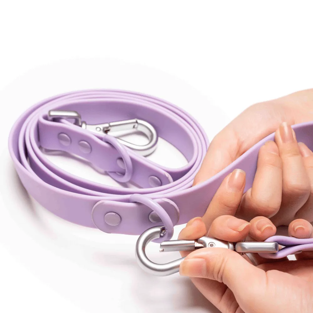 Furry & Co Weatherproof Leash for Dogs (Lilac)