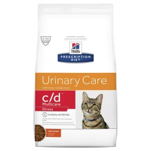 Hills Prescription Diet Cat c/d Multicare Urinary Care Stress Dry Food 3.85kg