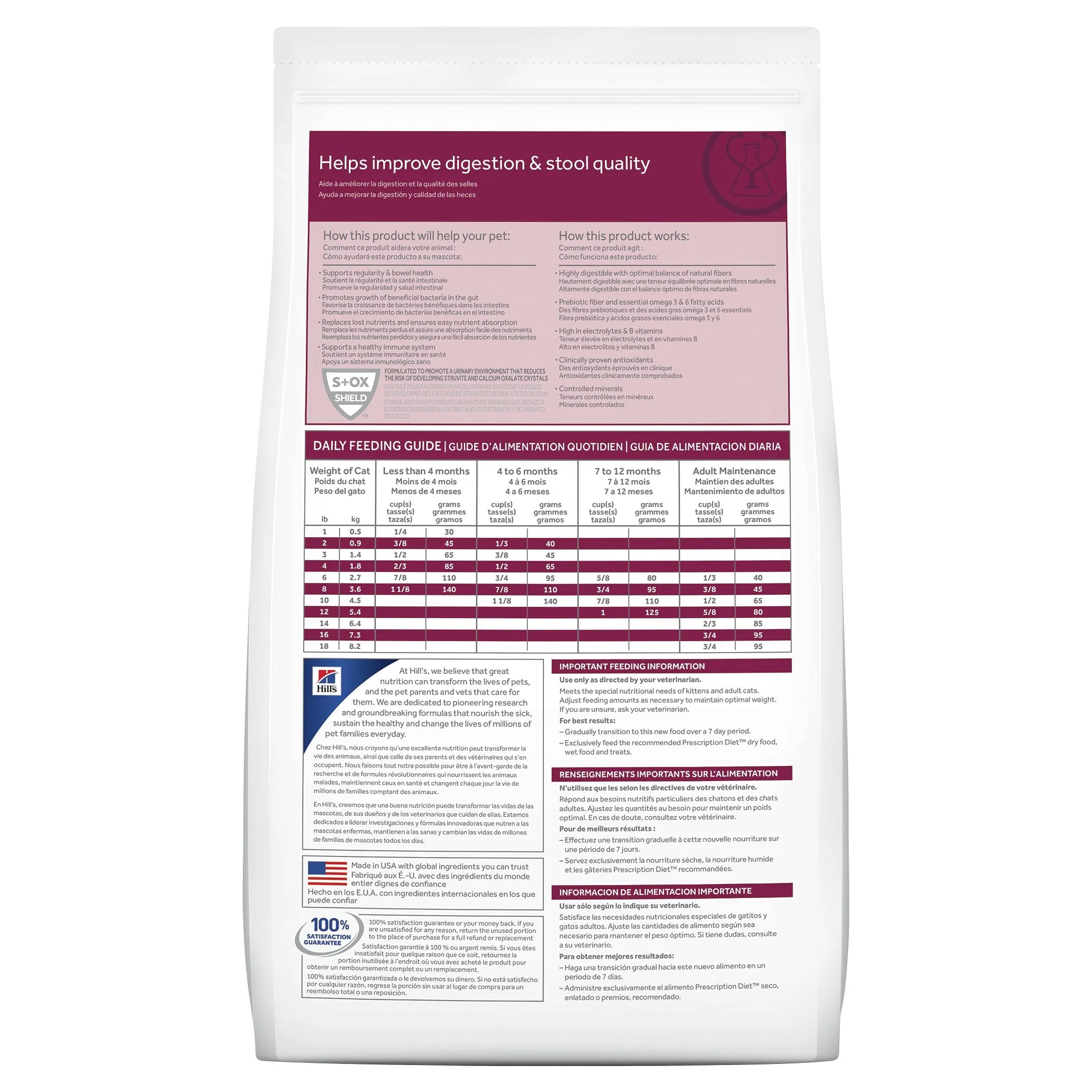 Hills Prescription Diet Cat i/d Digestive Care Dry Food 1.8kg