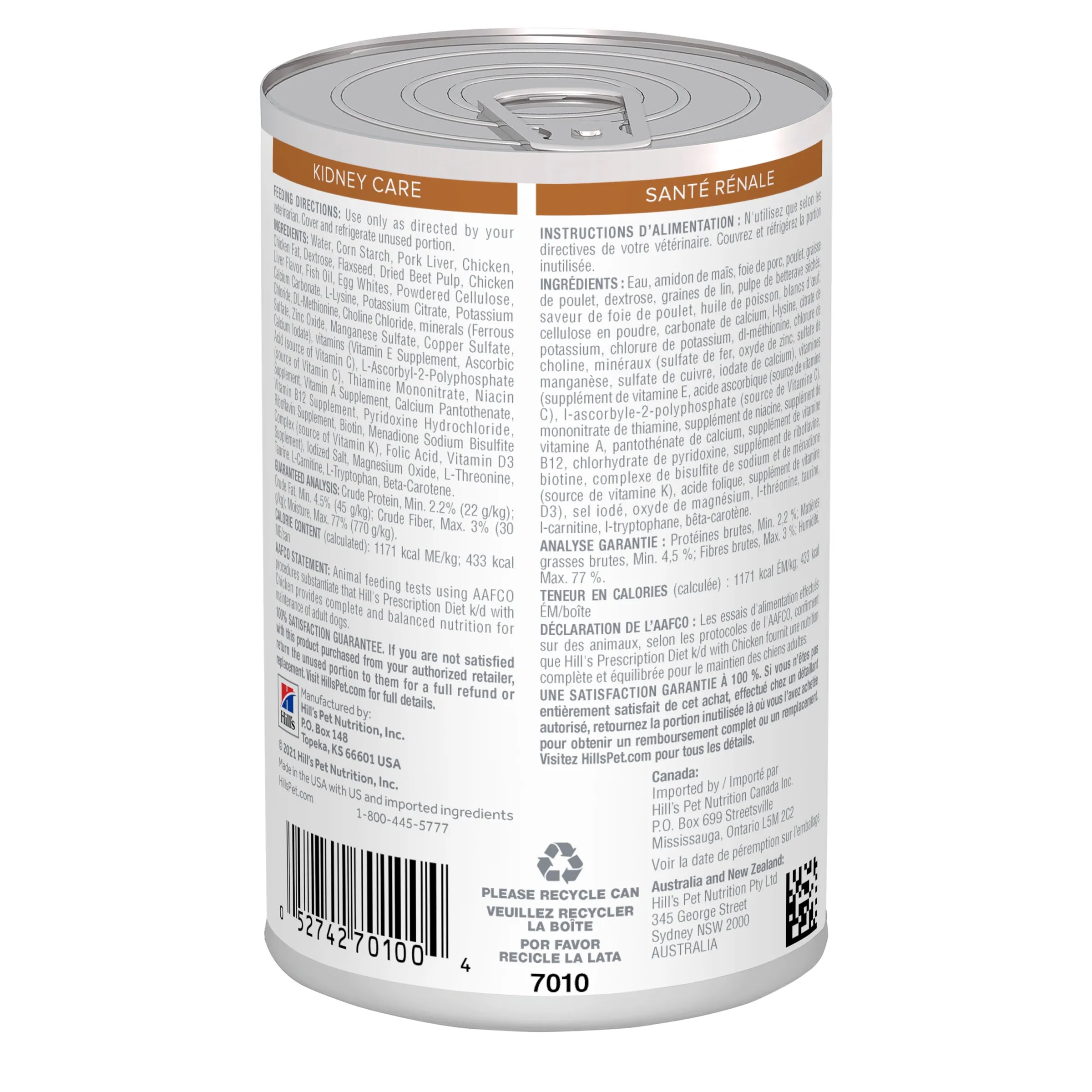 Hills Prescription Diet Dog k/d Kidney Care Chicken Wet Food 350g x 12