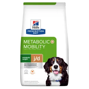 Hills Prescription Diet Dog Metabolic Weight   j/d Mobility Care Dry Food 10.8kg