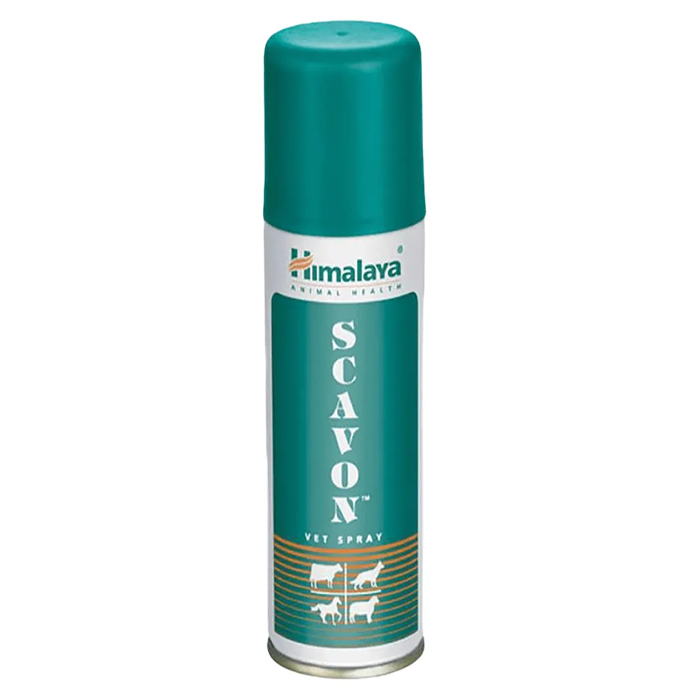 Himalaya Scavon Vet Cream and Vet Spray for Dogs and Cats Combo