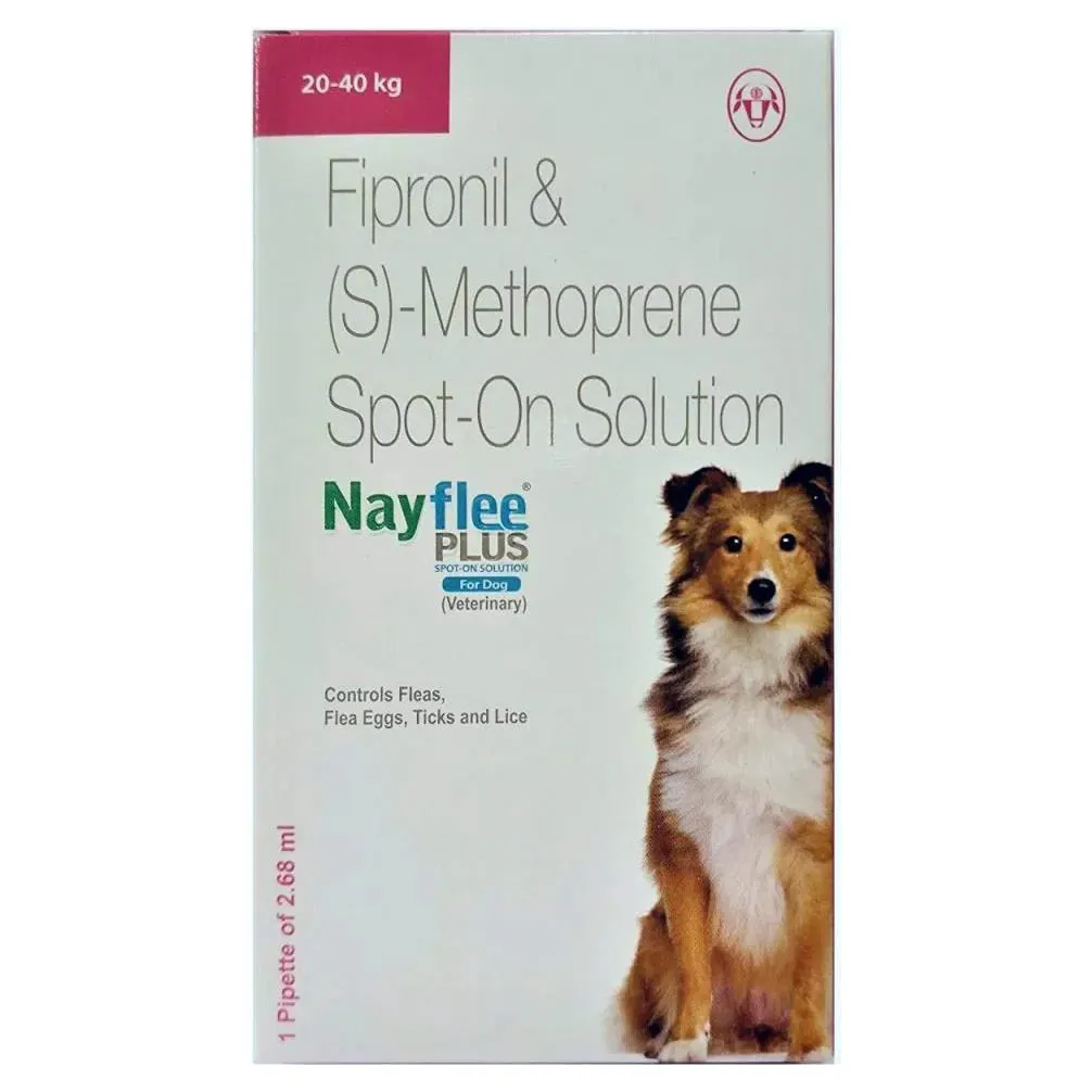 Intas Nayflee Plus Tick & Flea Spot On Dogs