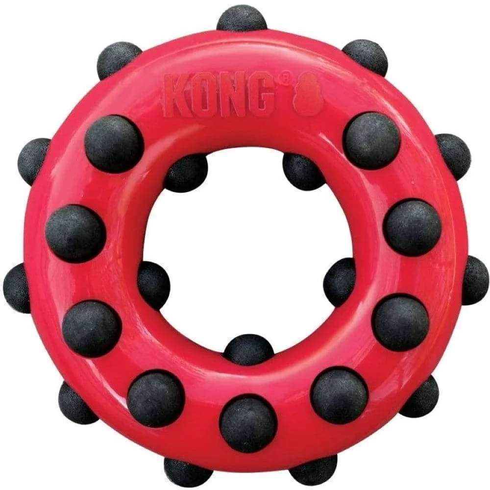 Kong Dotz Circle Toy for Dogs | For Aggressive Chewers