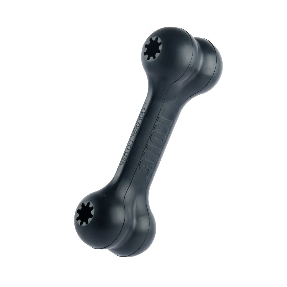 Kong Extreme Goodie Bone Toy for Dogs (Black) | For Aggressive Chewers