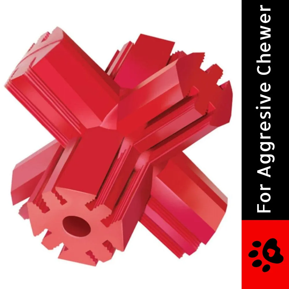 Kong Jump 'N Jack Toy for Dogs (Red) | For Aggressive Chewers
