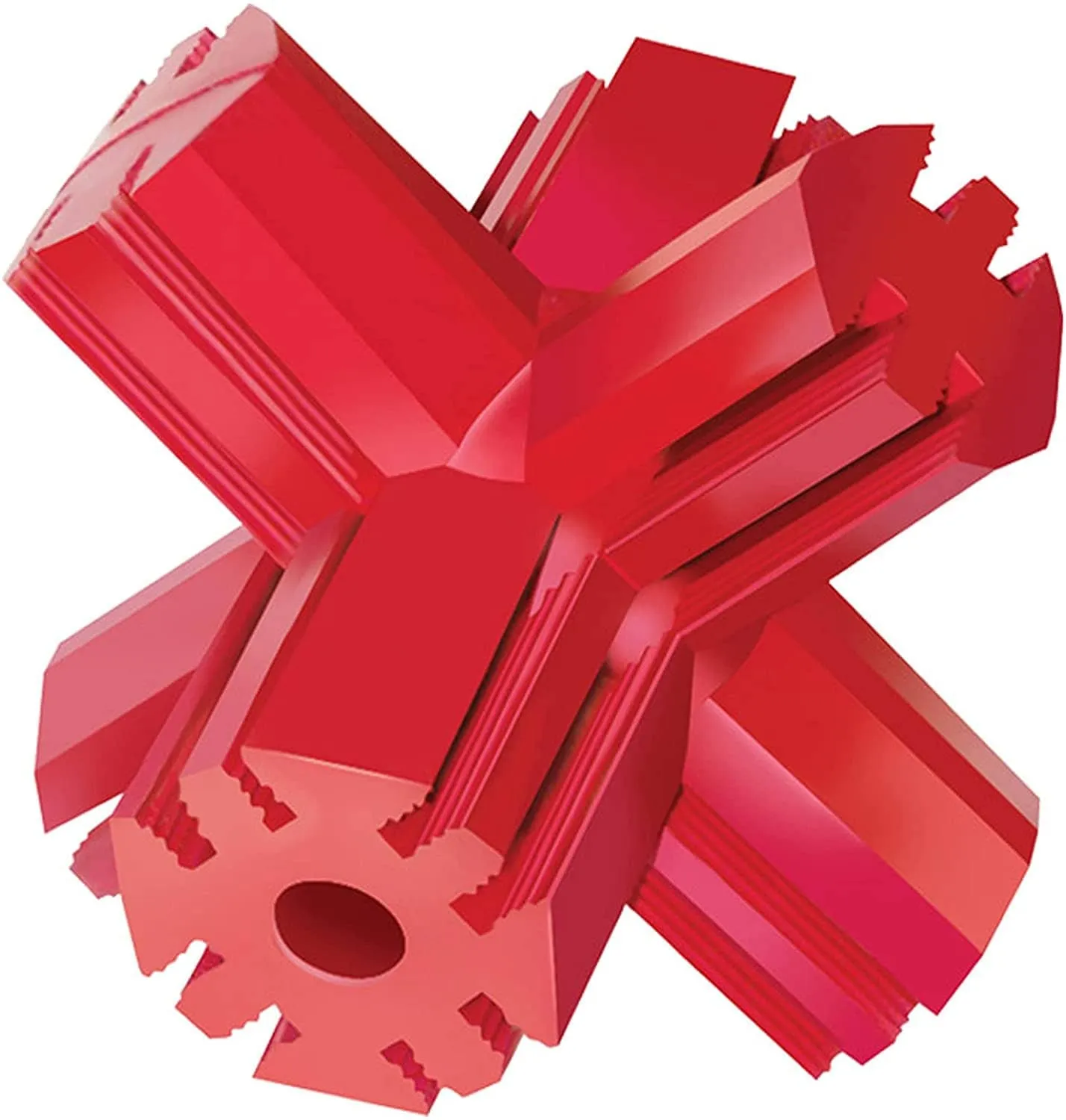 Kong Jump 'N Jack Toy for Dogs (Red) | For Aggressive Chewers