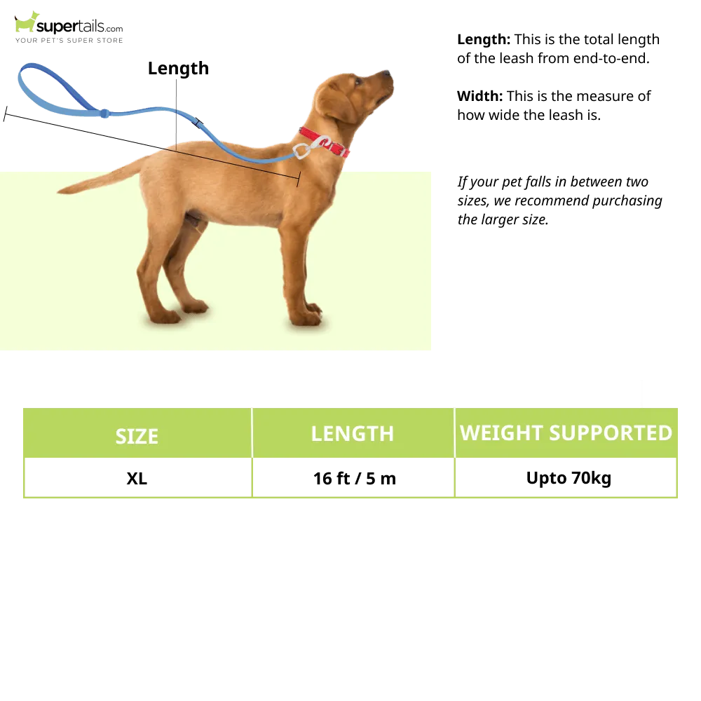 Kong Ultimate Retractable Leash for Dogs and Cats (Red)
