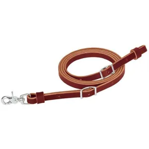 Latigo Leather Flat Roper Rein, 5/8" x 7'