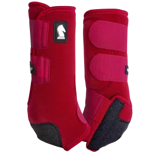 LEGACY 2 SUPPORT BOOTS - HIND - LARGE - RED