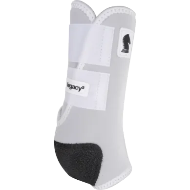 Legacy2 Front Support Boots-FRONT/LARGE/WHITE