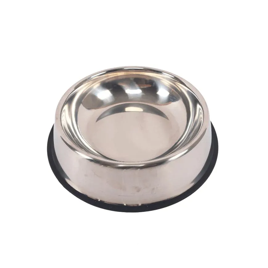 M Pets Crock Stainless Steel Bowl for Dogs and Cats
