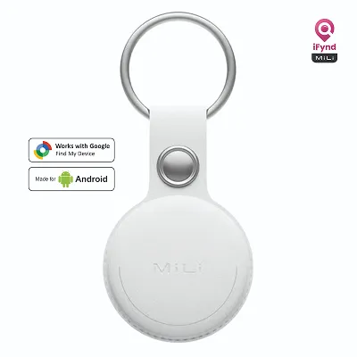 Mitag Go Anti Loss Device with Keychain for Dogs and Cats (White) | Android
