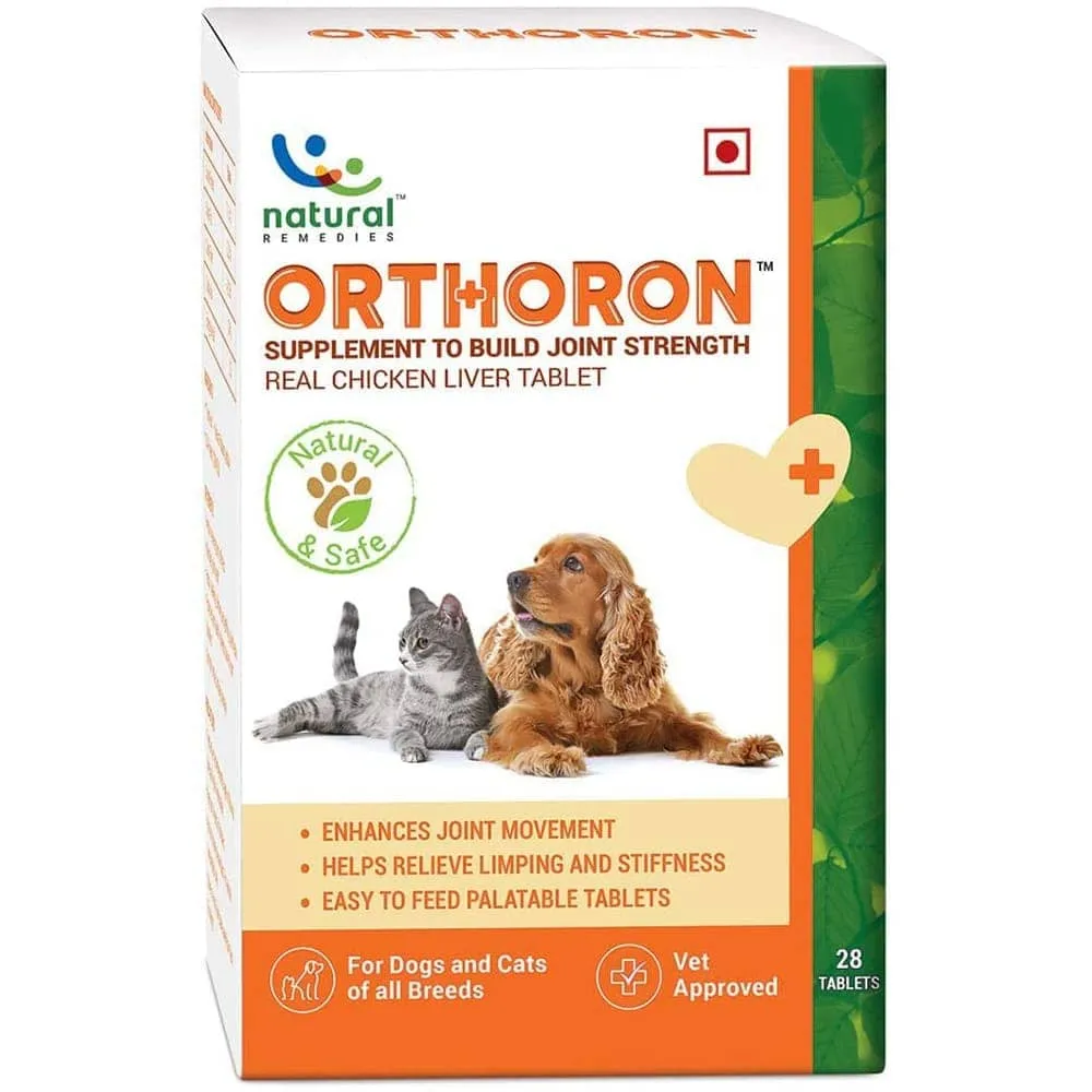 Natural Remedies Lush Me Up Anti Hairfall Shampoo & Orthoron Joint Supplement Dogs & Cats Combo