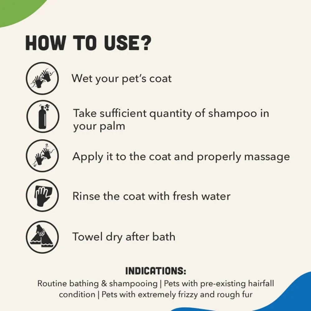 Natural Remedies Lush Me Up Anti Hairfall Shampoo & Orthoron Joint Supplement Dogs & Cats Combo
