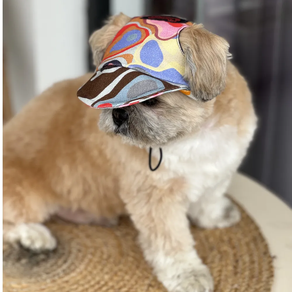 Pawgypets Cap for Dogs (Multi Color)