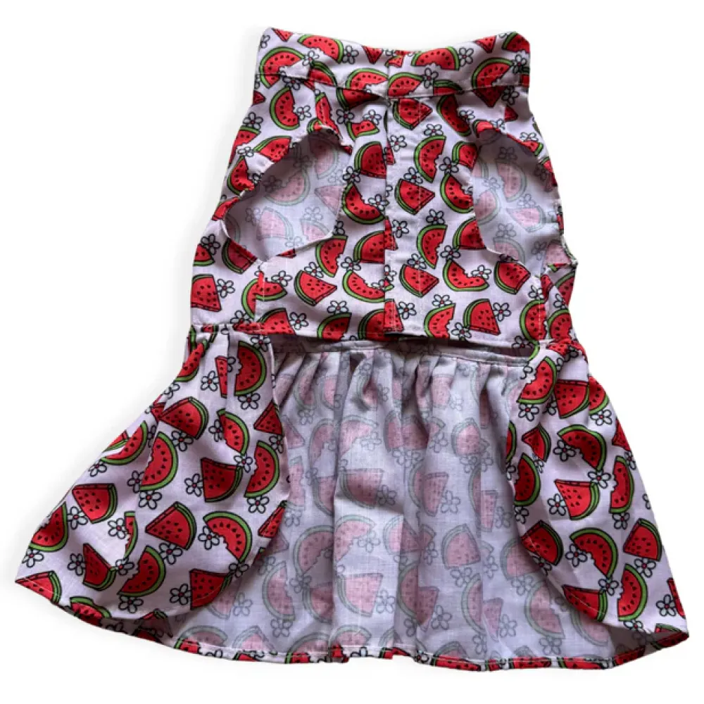 Pawgypets Daisy Melon Dress for Dogs (Pink)