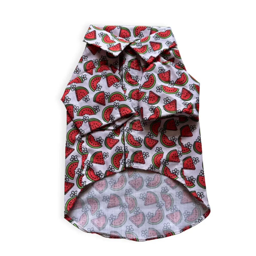 Pawgypets Daisy Melon Shirt for Dogs and Cats (Pink)